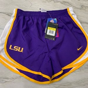 Ladies LSU Nike Tempo shorts